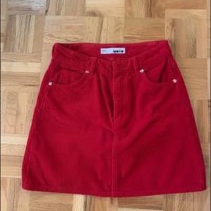 Topshop Corduroy Skirt - Size 4